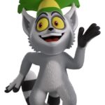 Madagascar Vinyl Figure King Julien 12 cm
