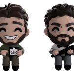 Scott the Woz Vinyl Figures Jeb Jab & Rex Mohs Monitor Buddiez 6 cm