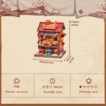 Miniature House Model Kit Osaka Takoyaki 12 x 9 cm - immagine 2