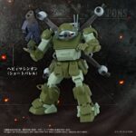 Armored Trooper Votoms Action Figure Toyrise AT-12 Scope Dog Round Mover - immagine 5