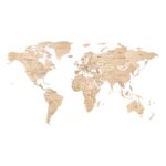 Mappa del Mondo in Legno - Untouched World - Medium - immagine 3