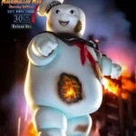 GHOSTBUSTERS STAY PUFT MARSHMALLOW MAN BURNING DELUXE EDITION AF