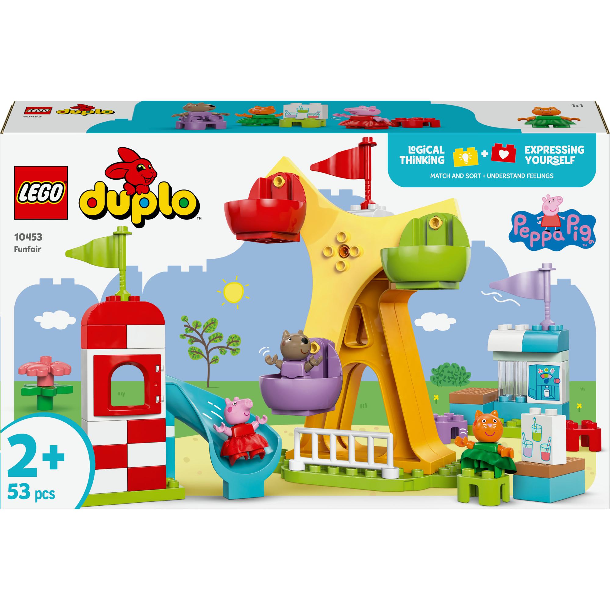10453 Duplo - Peppa Pig: Luna Park - immagine 1