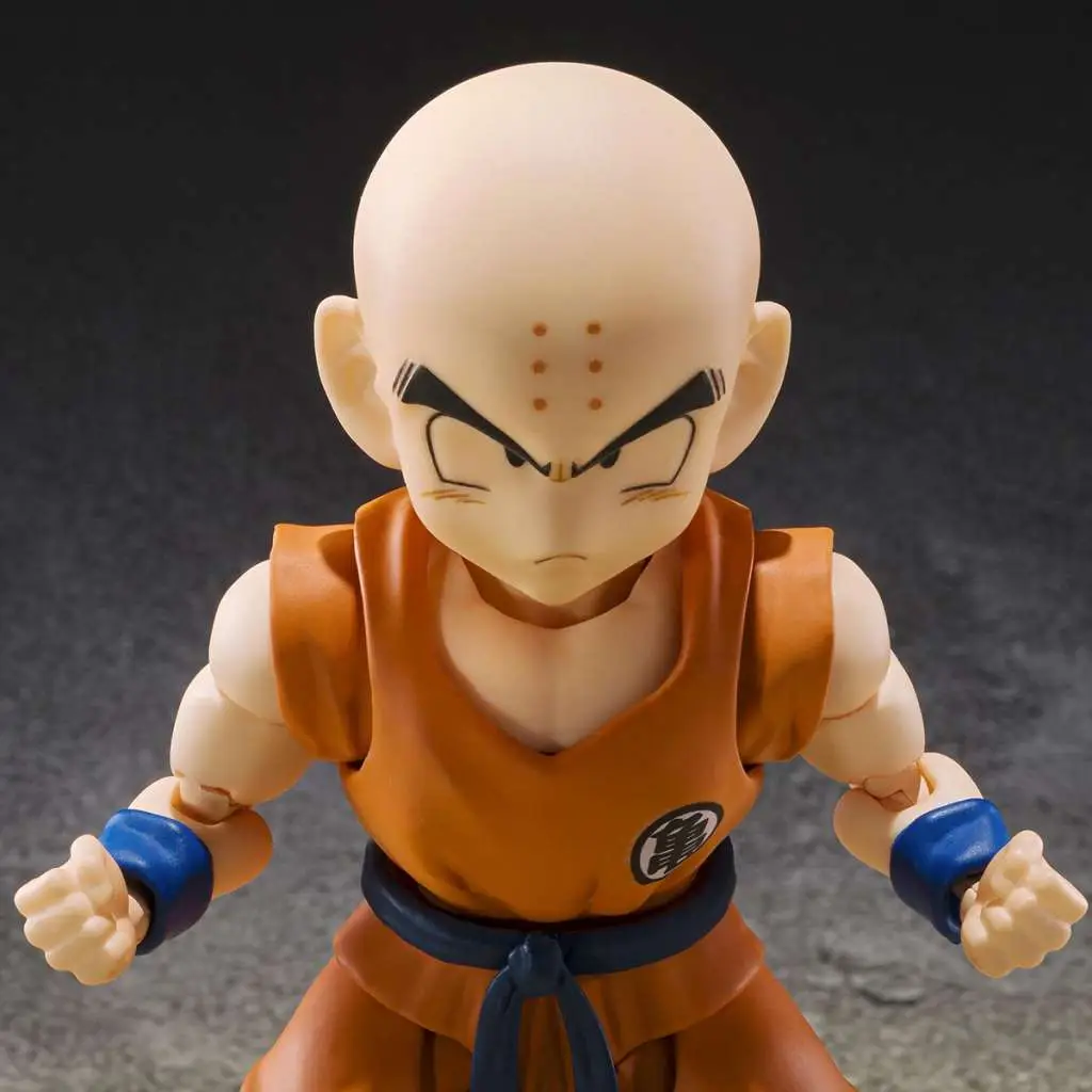 107157__2713453136 DRAGON BALL KRILLIN SON GOKU OLD FRIEND SHF - immagine 1