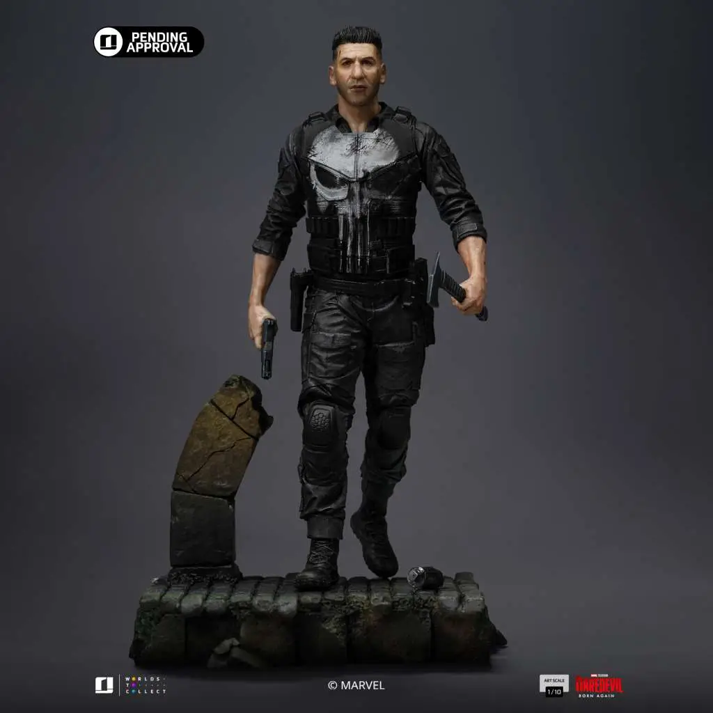 107799__1193693569 DAREDEVIL BORN AGAIN PUNISHER 1/10 STATUE - immagine 1
