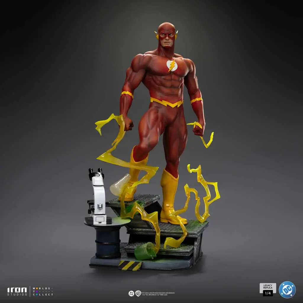 109101__3017844194 DC COMICS FLASH LEGACY REPLICA 1/4 STATUE - immagine 1