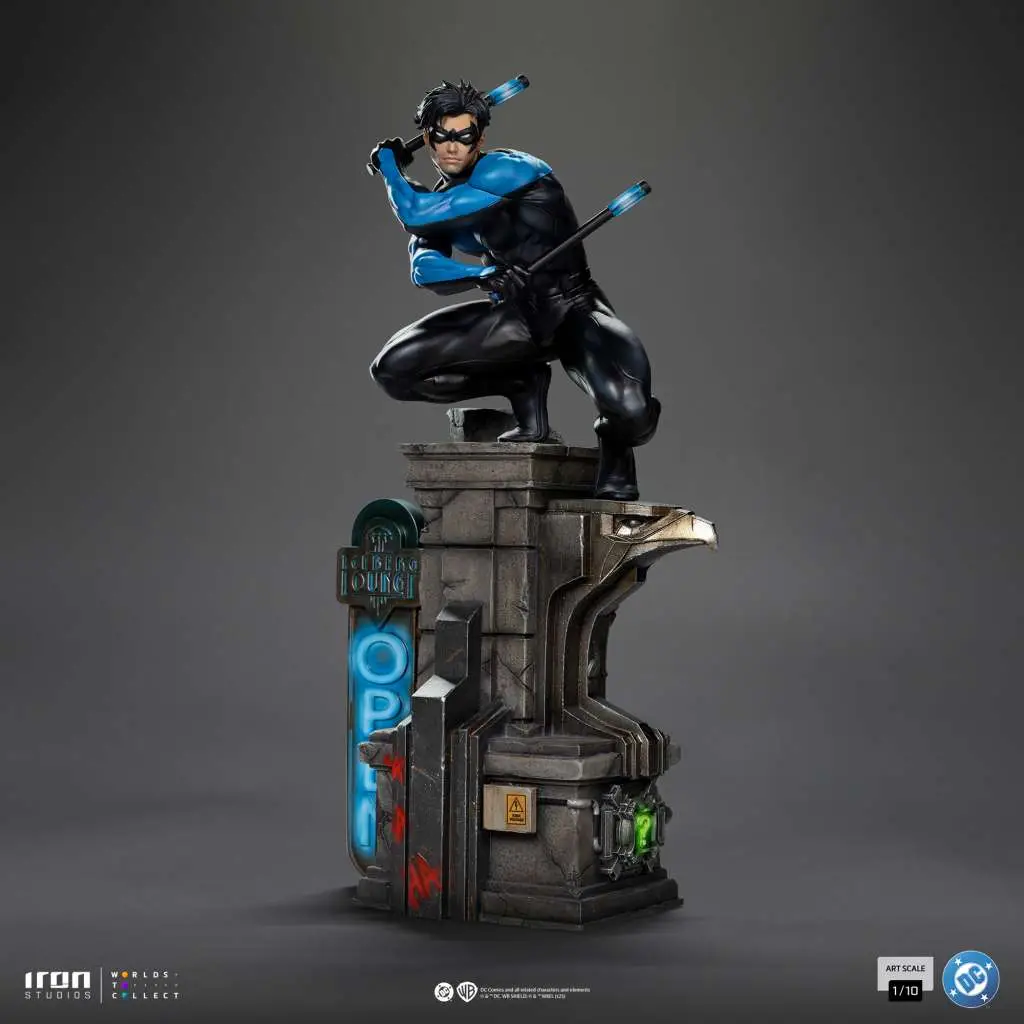 109103__1790661435 DC COMICS NIGHTWING 1/10 STATUE - immagine 1
