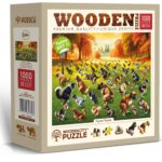 Puzzle da 1000 Pezzi in Legno - Puppies' Poopies - immagine 4