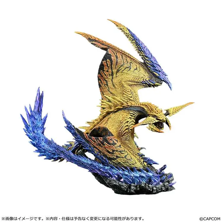 110376__2675839474 MONSTER HUNTER REY DAU CAPCOM FIGURE BUILDER STATUE - immagine 1