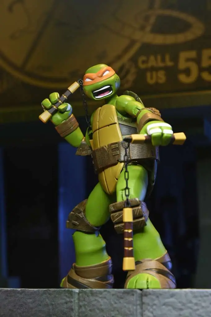 110869__1182439058 TMNT 2012 CARTOON MICHELANGELO ULTIMATE AF - immagine 1