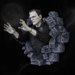 FRANKENSTEIN CLASSIC HORROR EDITION HALF SCALE WALL SCULPTURE
