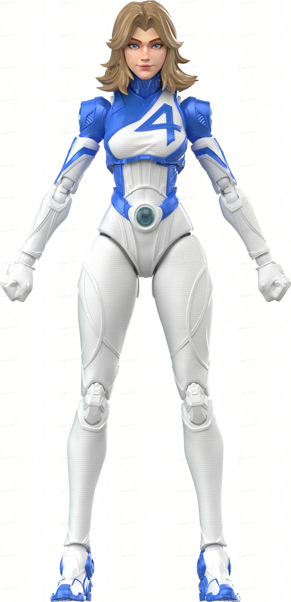 115083__ce497e65 MARVEL RIVALS INVISIBLE WOMAN CHAMPION CLASS 11 MODEL KIT - immagine 1