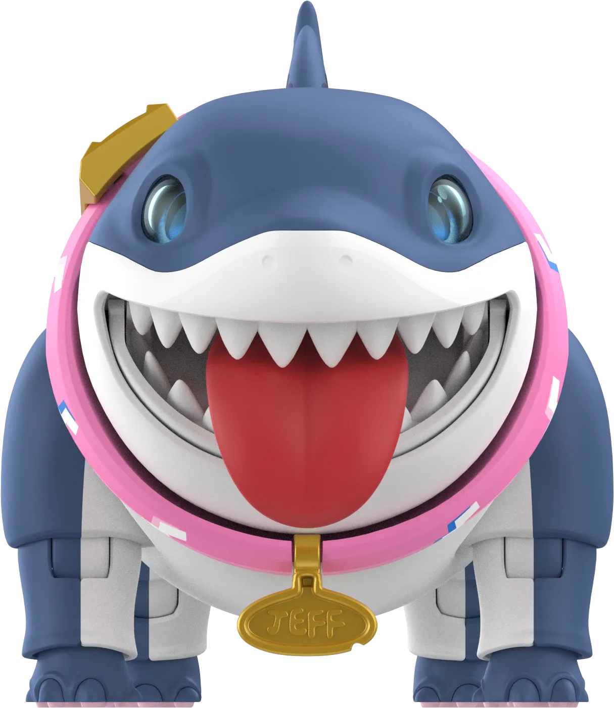 115084__021c2d56 MARVEL RIVALS JEFF THE LAND SHARK CHAMPION CLASS 12 MODEL KIT - immagine 1