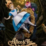ALICE IN WONDERLAND & THE CHESHIRE CAT MASTER CRAFT STATUE