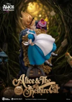 ALICE IN WONDERLAND & THE CHESHIRE CAT MASTER CRAFT STATUE - immagine 2