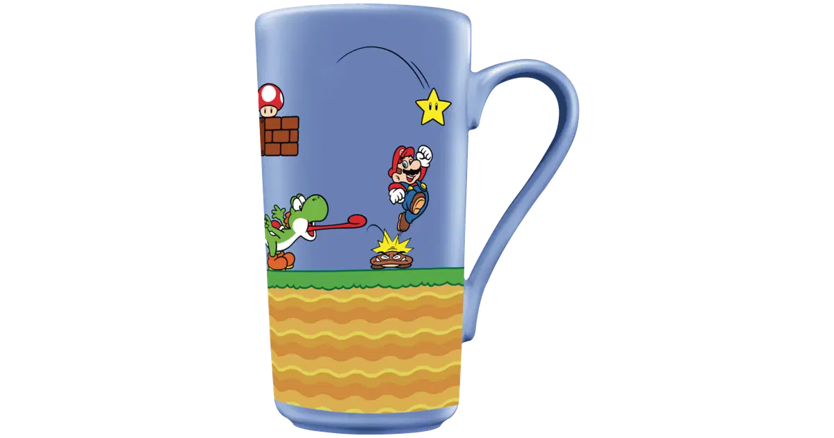 115752__deb2e2df SUPER MARIO RUN VINTAGE MUG XL - immagine 1