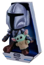 STAR WARS MANDALORIAN & GROGU PELUCHE - immagine 3