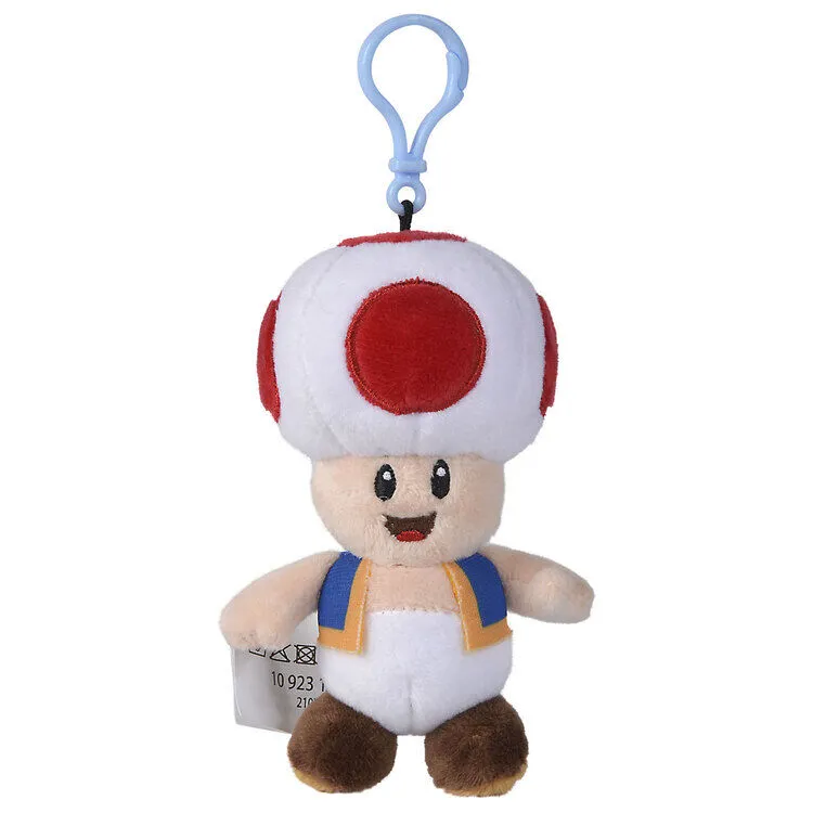 115789__4897c9d3 SUPER MARIO PELUCHE KEYCHAIN DISPLAY (12) - immagine 1