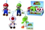 SUPER MARIO PELUCHE KEYCHAIN DISPLAY (12) - immagine 2