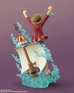 ONE PIECE MONKEY D LUFFY SETTING OUT FOR THE NEW WORLD FIGUARTSZERO STARTUNE - immagine 2