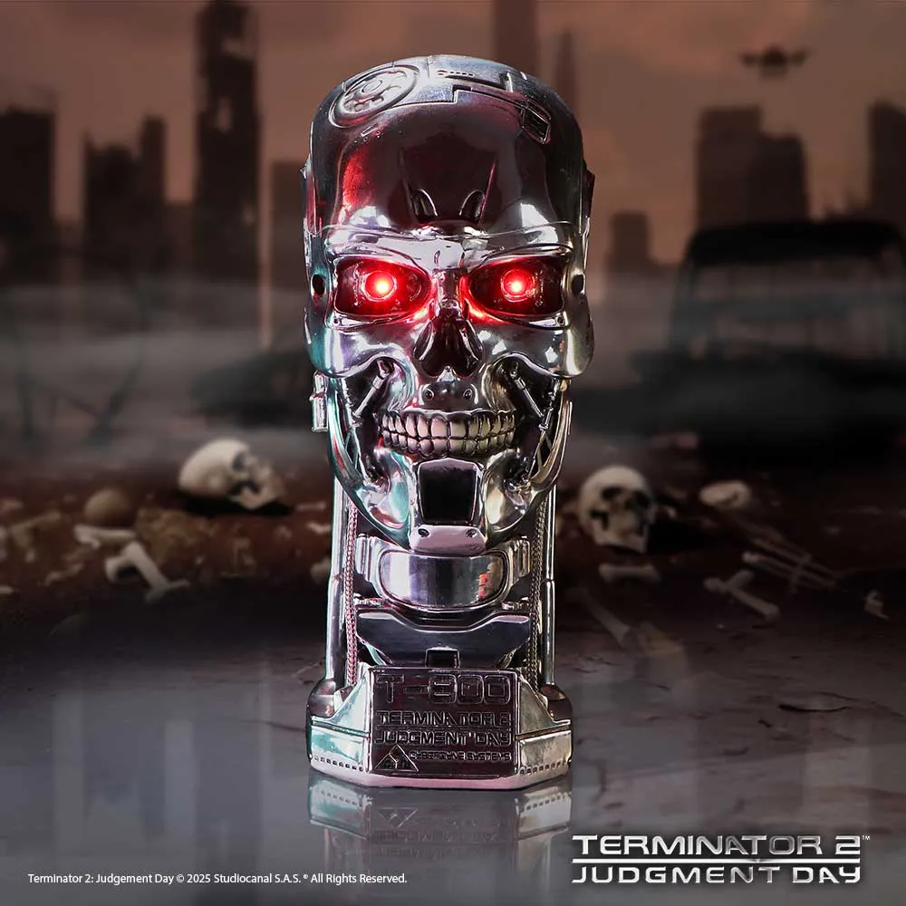 115831__6baad0bb TERMINATOR T-800 LIGHT UP FIGURE - immagine 1