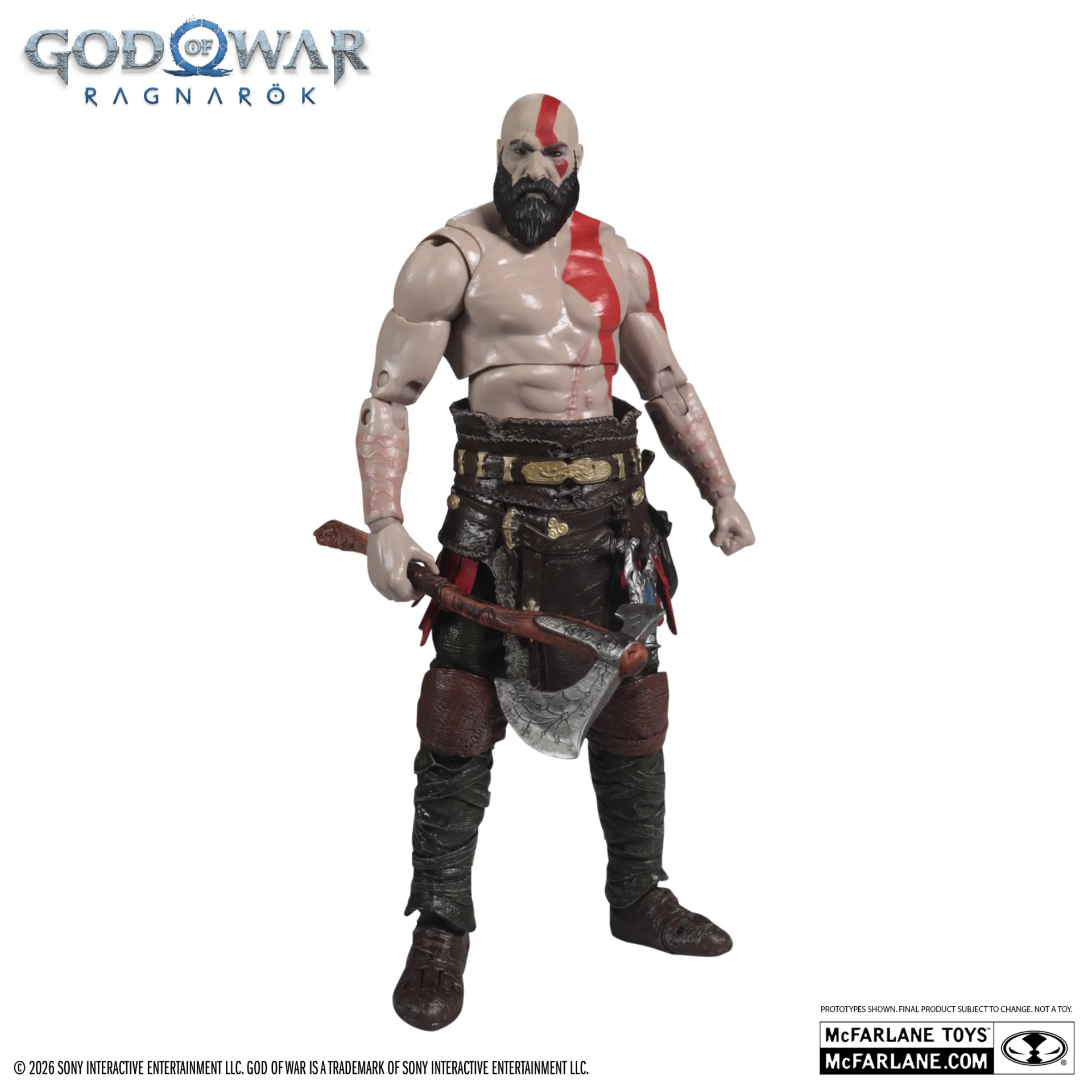 115879__0815c9eb MCFARLANE GAMING EDITION 7INCH GOD OF WAR WV1 KRATOS FIGURE - immagine 1