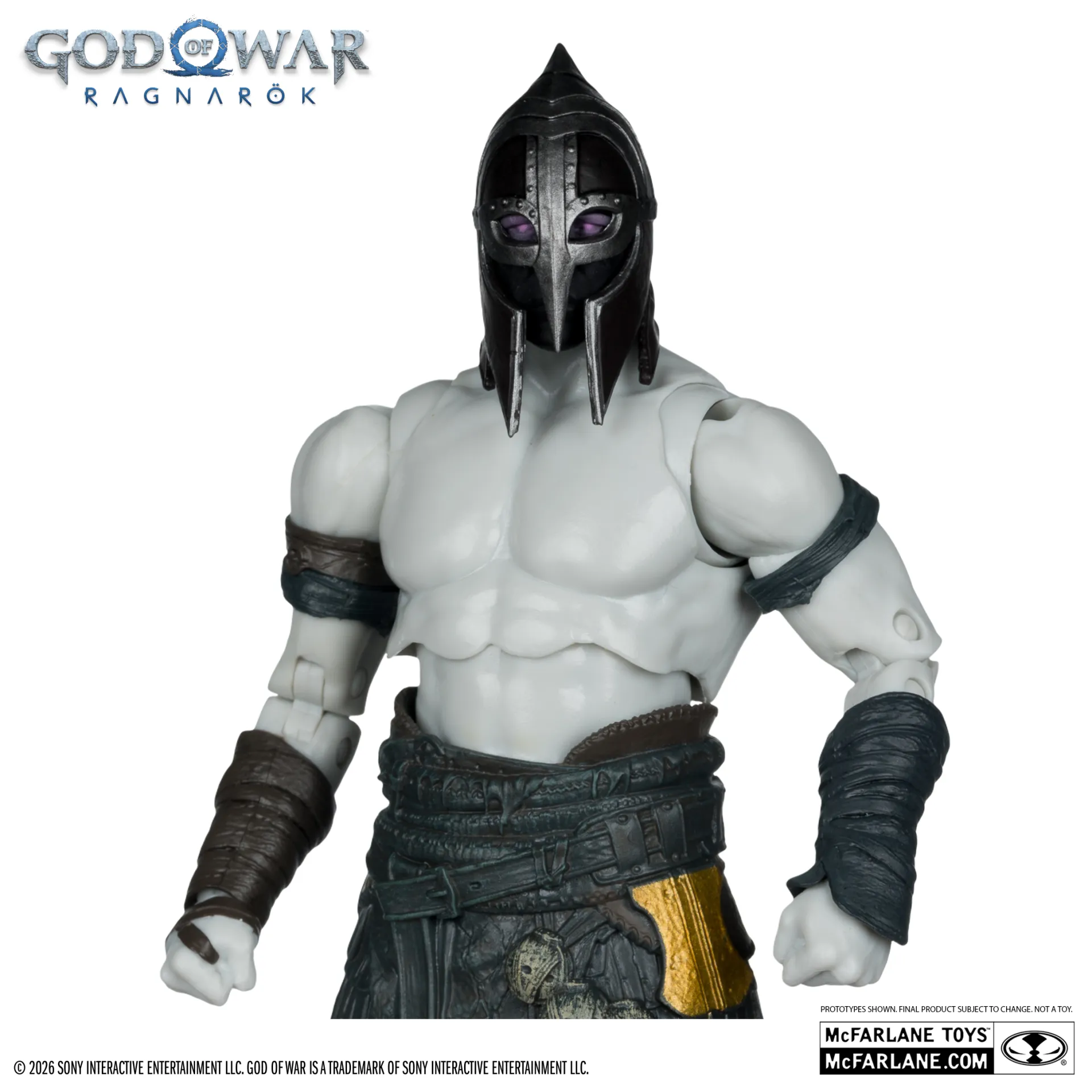 115880__702624d5 MCFARLANE GAMING EDITION 7INCH GOD OF WAR WV1 EINHERJAR FIGURE - immagine 1