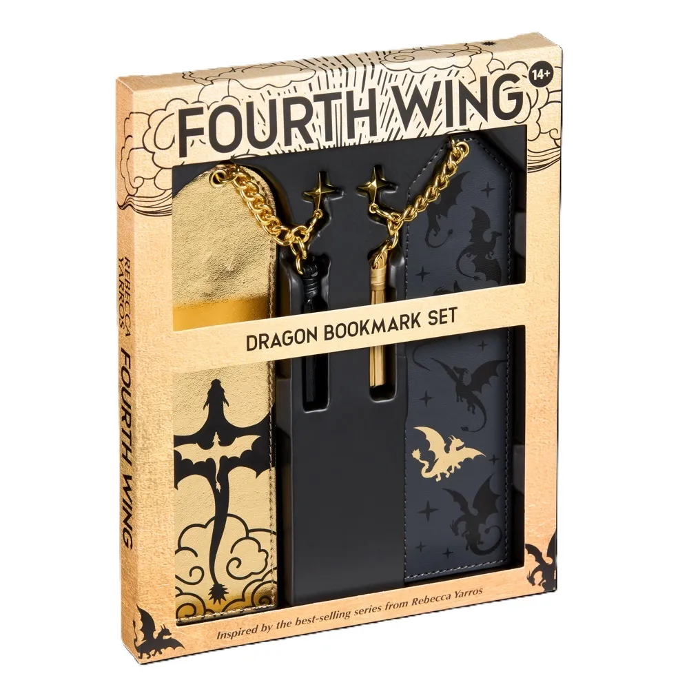 115908__172106d5 FOURTH WING DRAGON BOOKMARK SET - immagine 1