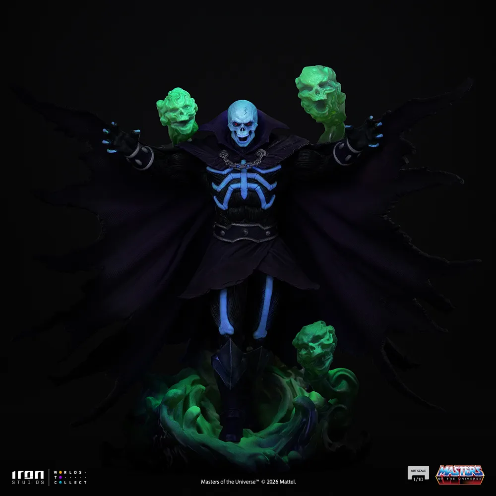 115937__0291cb66 MASTERS OF THE UNIVERSE SCAREGLOW 1/10 STATUE - immagine 1