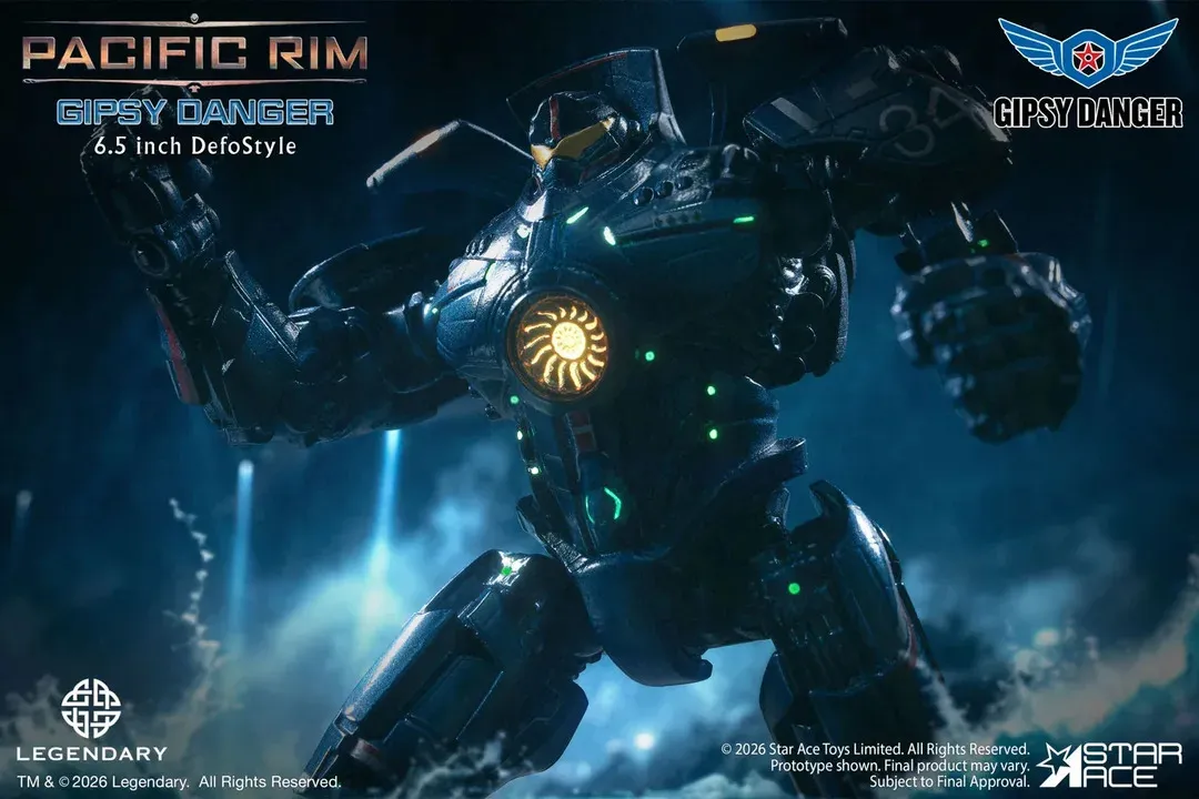 115952__12b85c05 PACIFIC RIM GIPSY DANGER DEFOSTYLE NX FIGURE - immagine 1