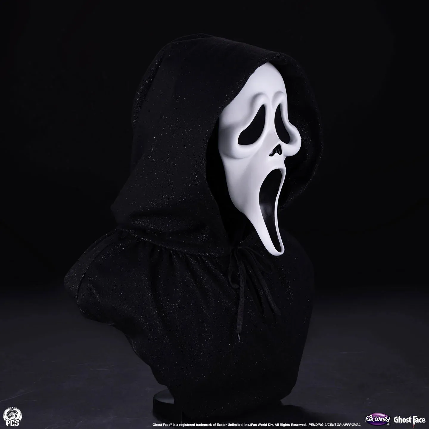 115958__6db6c5ae GHOST FACE LIFE SIZED BUST - immagine 1