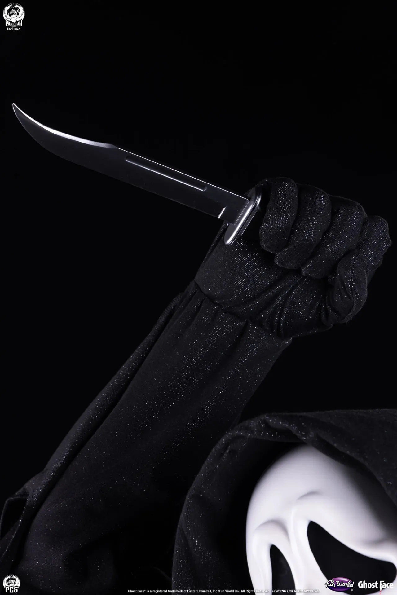 115959__262ab05d GHOST FACE LIFE SIZED BUST DELUXE - immagine 1