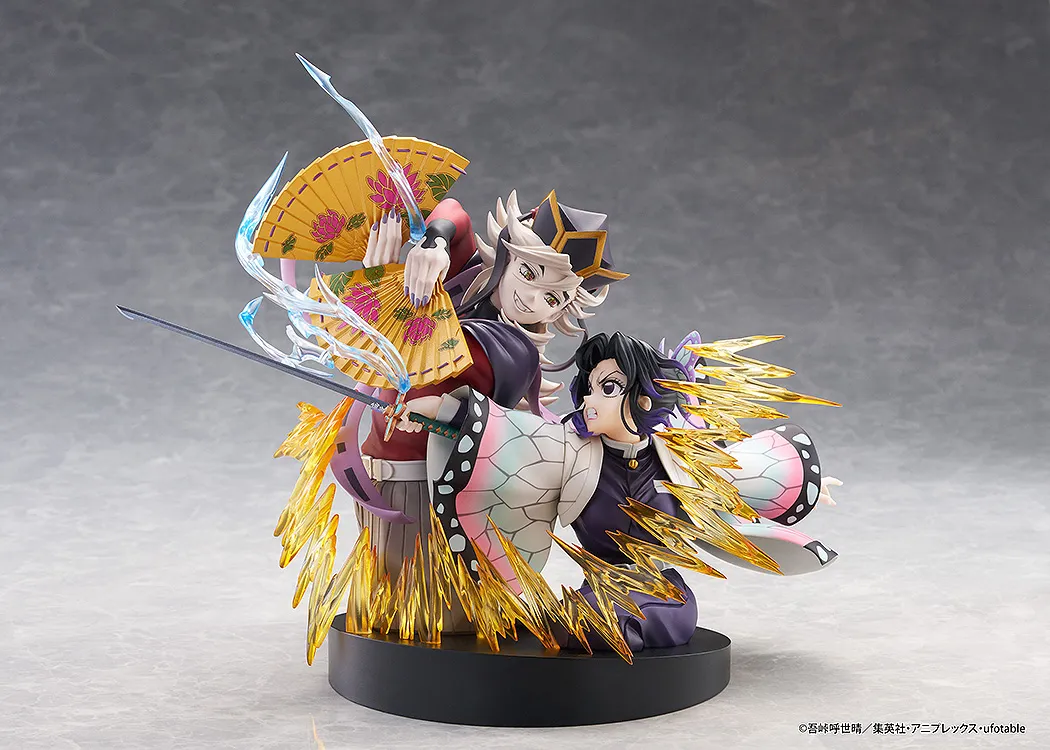 115960__22e00553 DEMON SLAYER SHINOBU KOCHO & DOMA FIGURE - immagine 1