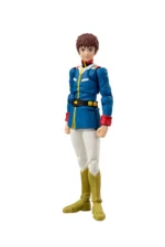 GMG COLLECTION 16 MOBILE SUIT GUNDAM EARTH FEDERATION AMURO RAY UNIFORM ACTION FIGURE - immagine 3