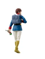 GMG COLLECTION 16 MOBILE SUIT GUNDAM EARTH FEDERATION AMURO RAY UNIFORM ACTION FIGURE - immagine 4