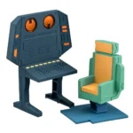 GMG COLLECTION EX MOBILE SUIT GUNDAM  WHITE BASE BRIDGE COMMUNICATIONS OFFICER DESK SET