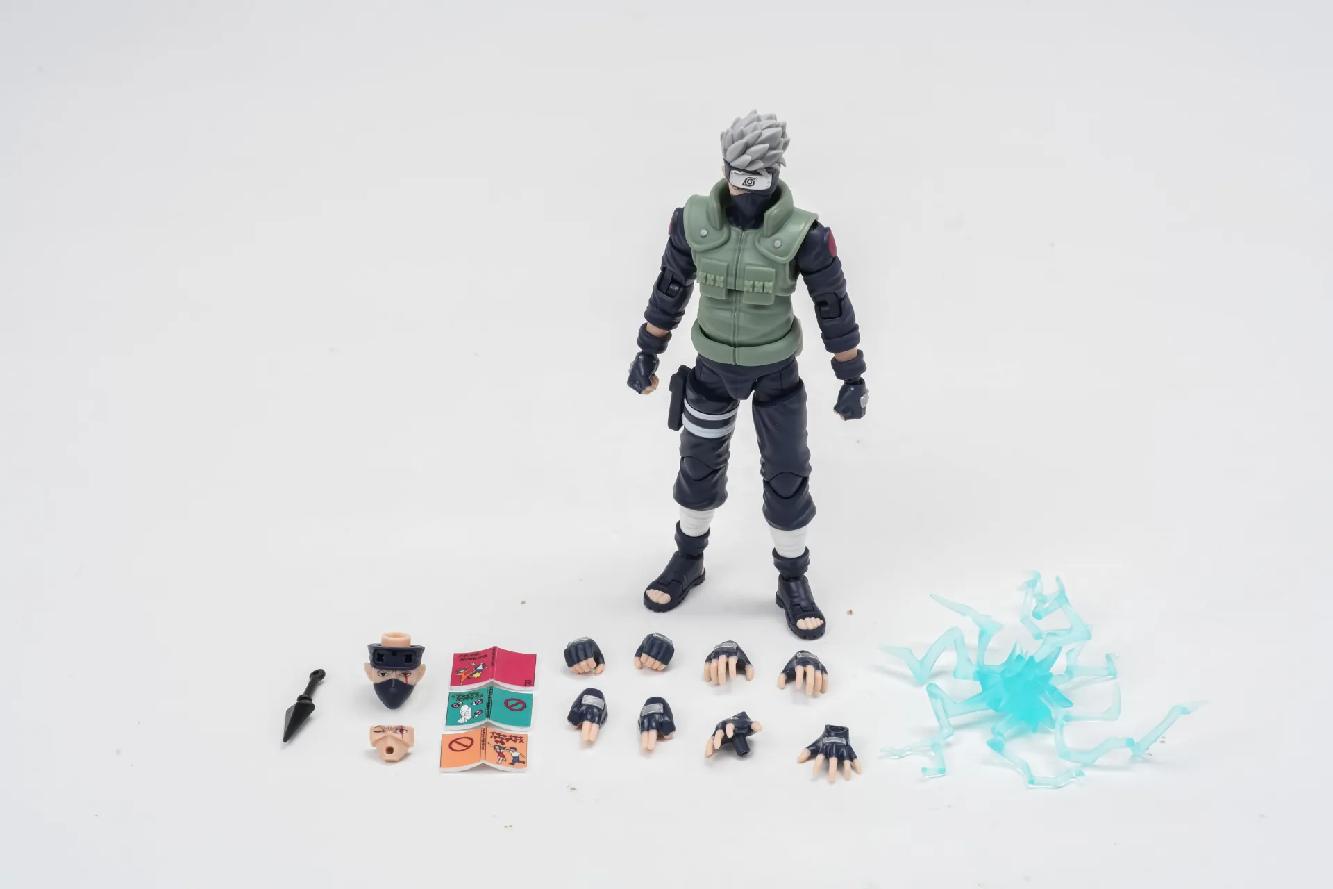 115982__97924a62 NARUTO SHIPPUDEN KAKASHI HATAKE CHAMPION CLASS 06 MODEL KIT - immagine 1