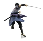 NARUTO SHIPPUDEN SASUKE UCHIHA  GREAT NINJA WAR GEM STATUE REPEAT - immagine 3