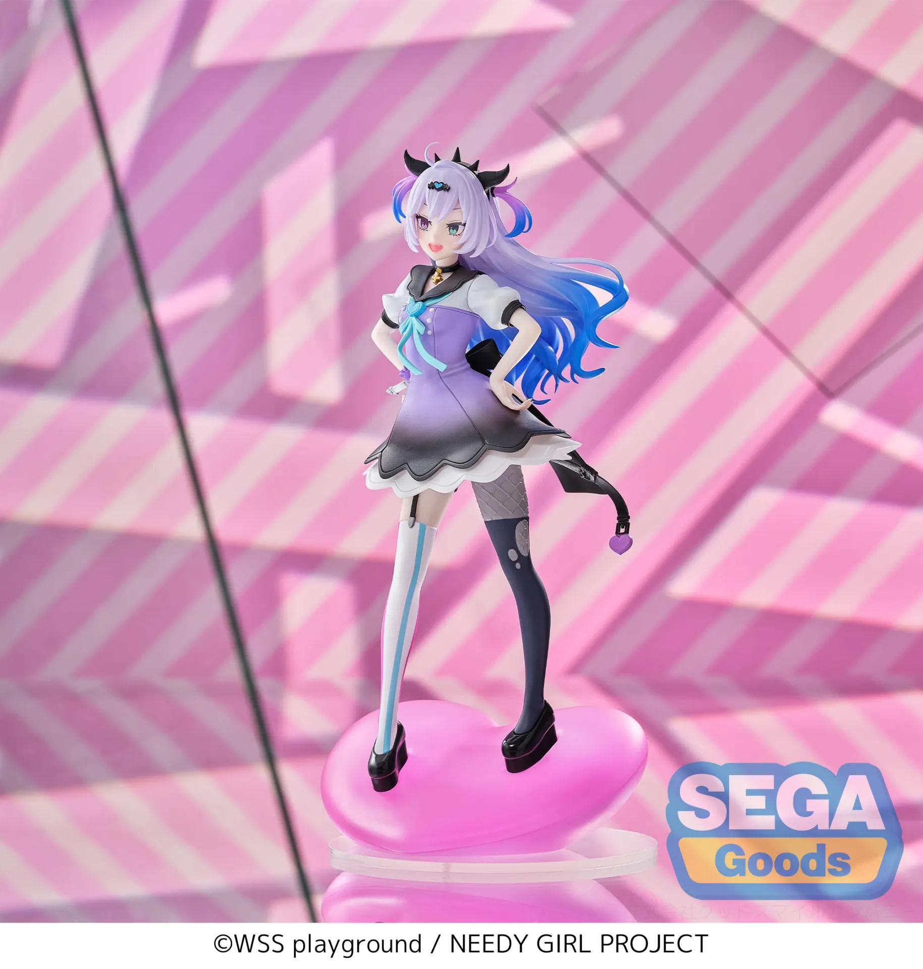 116046__9f38f8c6 NEEDY GIRL OVERDOSE PURPLE LOLLIPOP XSTELLAR FIGURE - immagine 1