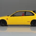 INITIAL-D NINOMIYA DAIKI EK9 CIVIC TYPE R MK 1/24