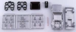 BTTF PULLBACK BACK TO THE FUTURE FROM PART III TIME MACHINE MK 1/43