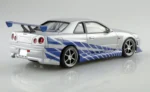 FAST & FURIOUS R34 SKYLINE GT-R MK 1/24 - immagine 2