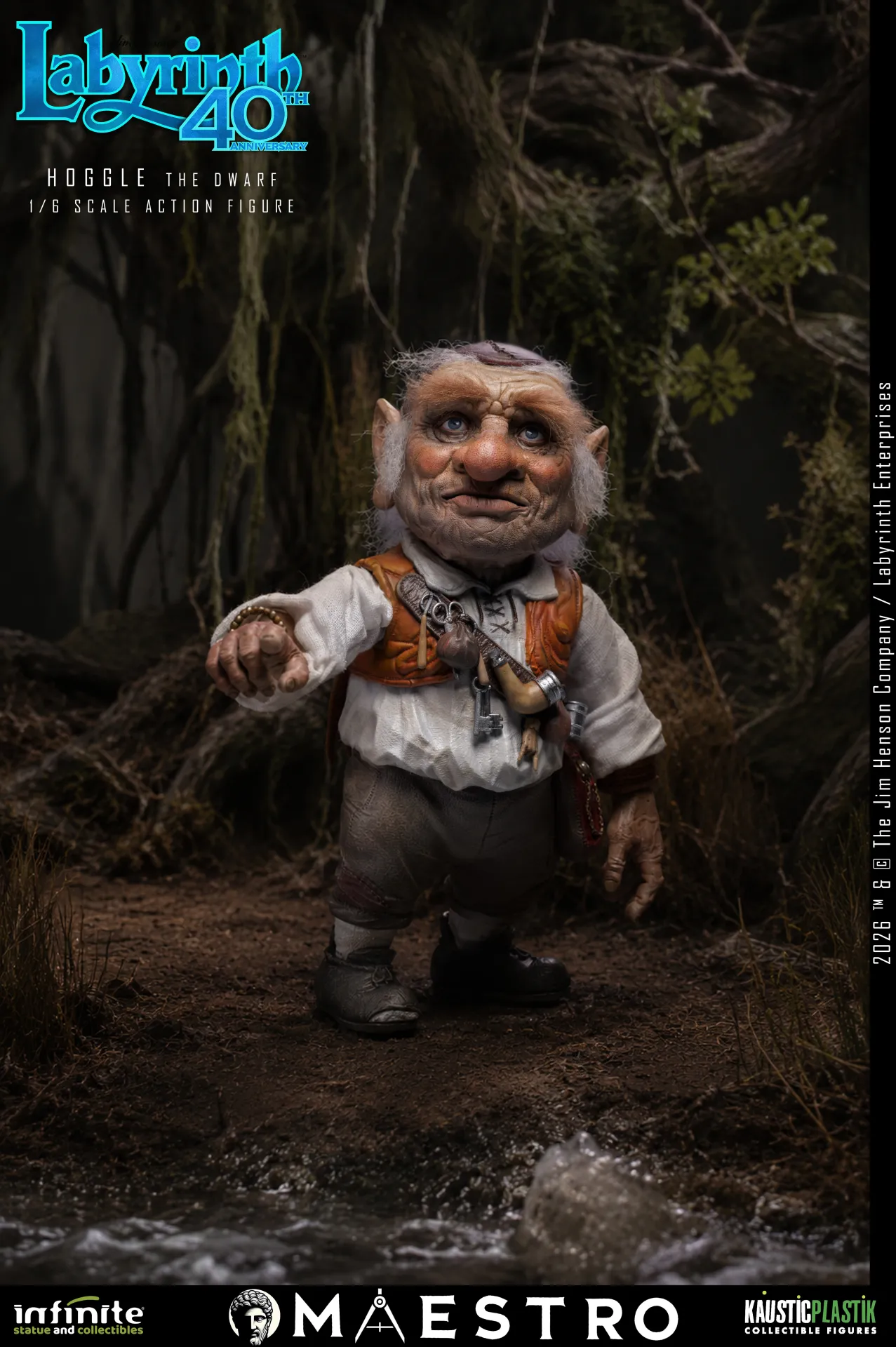 116163__75b9c47b LABYRINTH HOGGLE THE DWARF 1/6 ACTION FIGURE - immagine 1