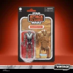 STAR WARS VINTAGE ATTACK OF THE CLONES SUPER BATTLE DROID ACTION FIGURE