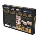 Modello 3D in Legno - Rimorchio per Camion Road King (Container) - immagine 2
