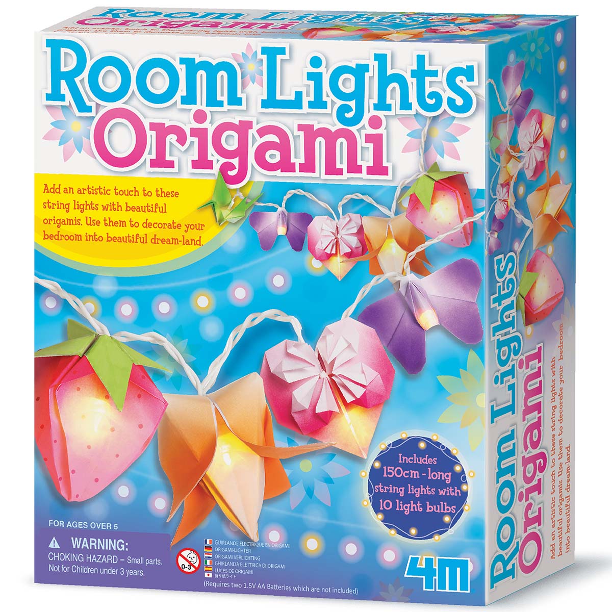 1_4M02761 Origami con luci da appendere - immagine 1