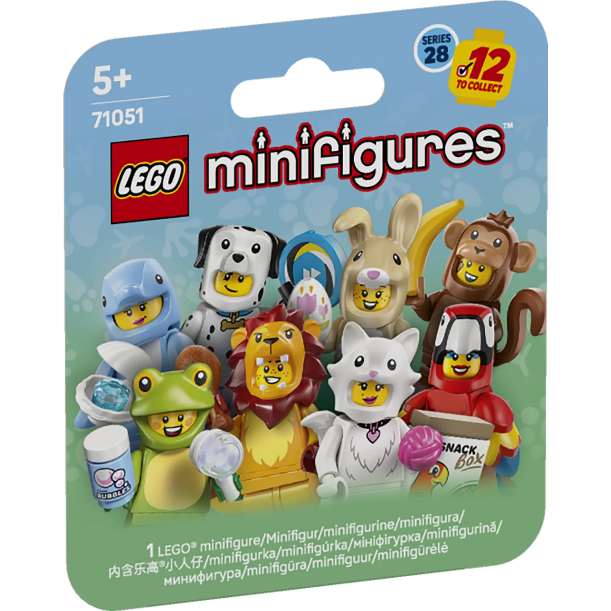 1_71051 Minifigures - Serie animali 28 - immagine 1