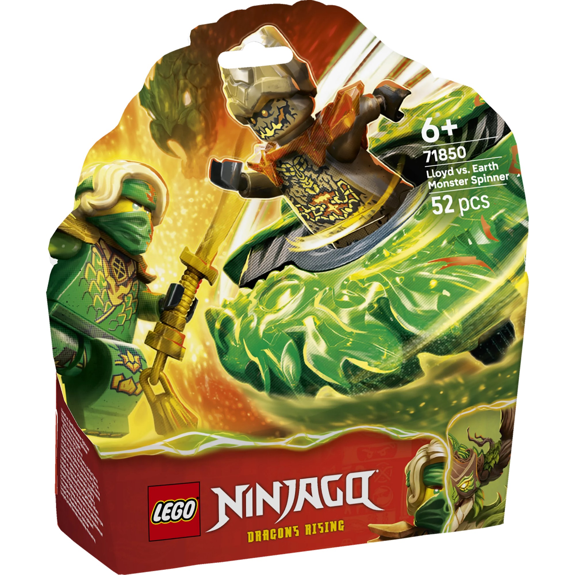 1_71850 Ninjago - Lloyd contro Spinner Mostro della Terra - immagine 1