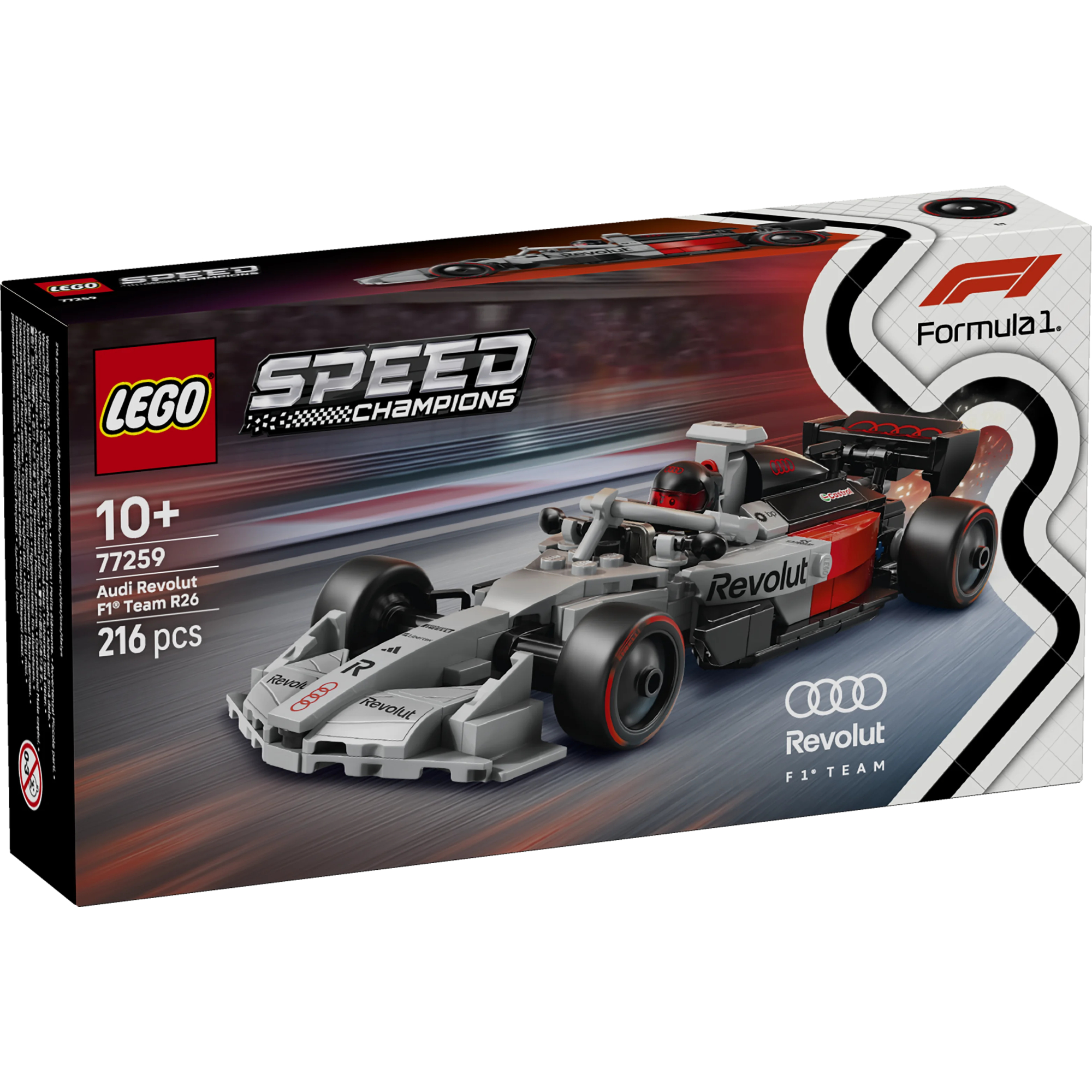 1_77259 Speed Champions - Auto da corsa Audi Revolut F1 Team R26 - immagine 1