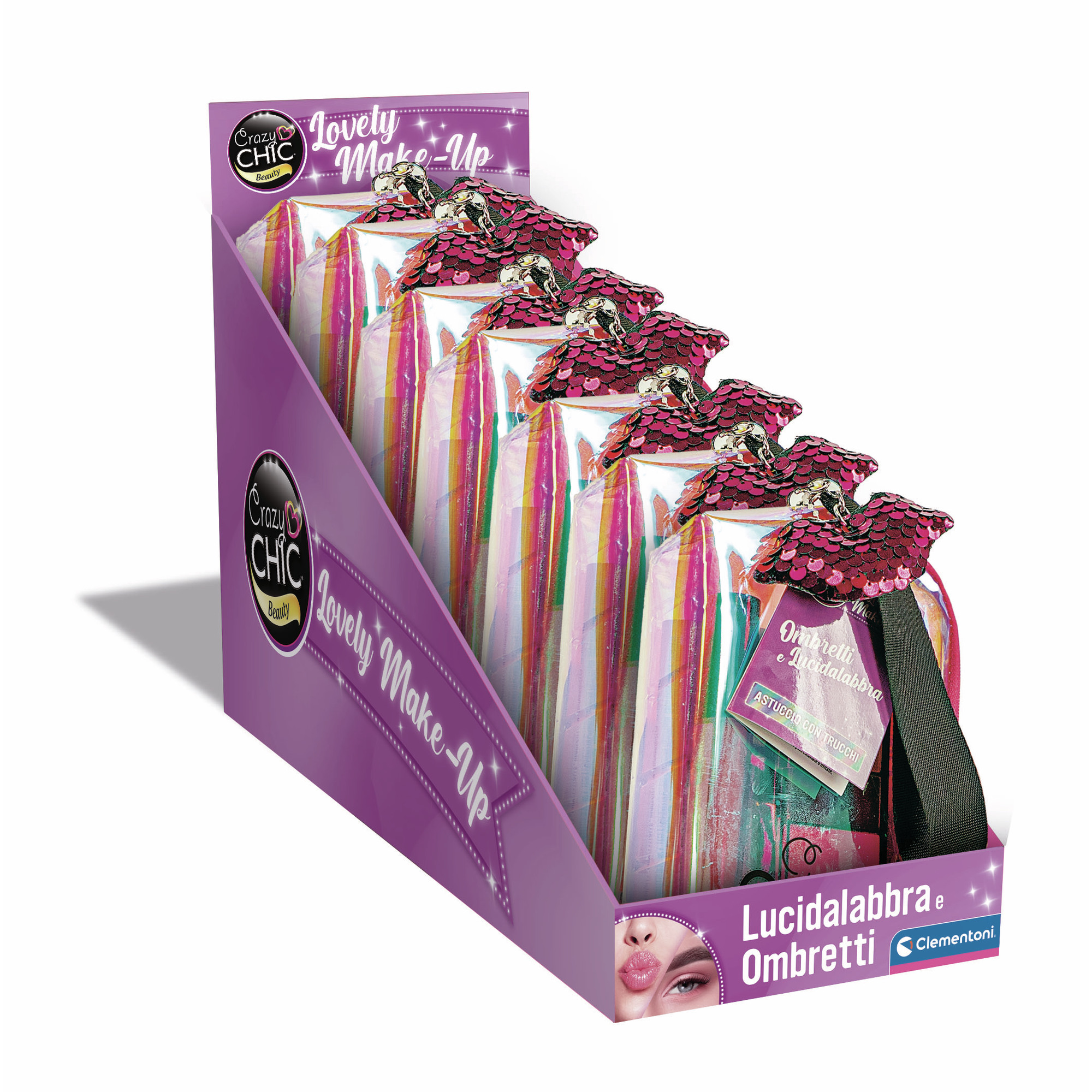 1_CLM18142 Crazy Chic - Pochette Trucchi Kiss - immagine 1